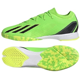 Buty piłkarskie adidas X Speedportal.3 In M GW8464 zielone zielone