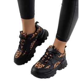 Czarne sneakersy Akron