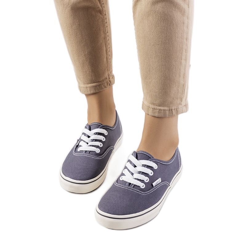 Szare tenisówki Emall