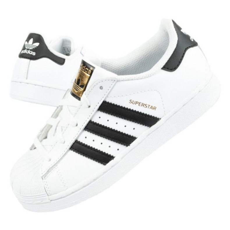 Buty sportowe adidas Superstar W BA8378 białe czarne