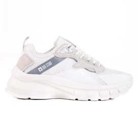 Sneakersy damskie Big Star KK274057 białe