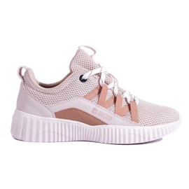 Sneakersy damskie Big Star KK274058 różowe