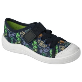 Befado obuwie dziecięce 351Y008 niebieskie