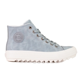 Trampki damskie Big Star EE274115 niebieskie