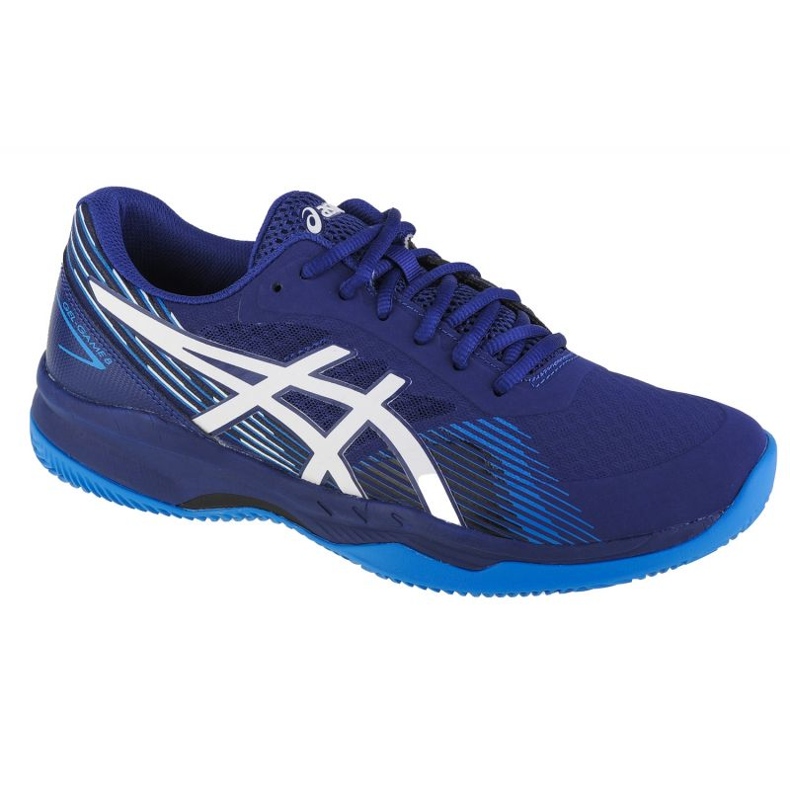 Buty Asics Gel-Game 8 Clay/OC M 1041A193-407 granatowe