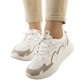 Białe sneakersy Brito