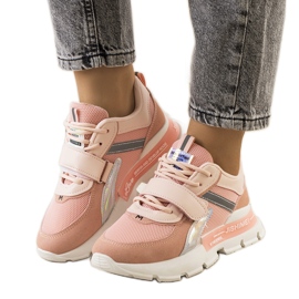 Różowe sneakersy Bolpy