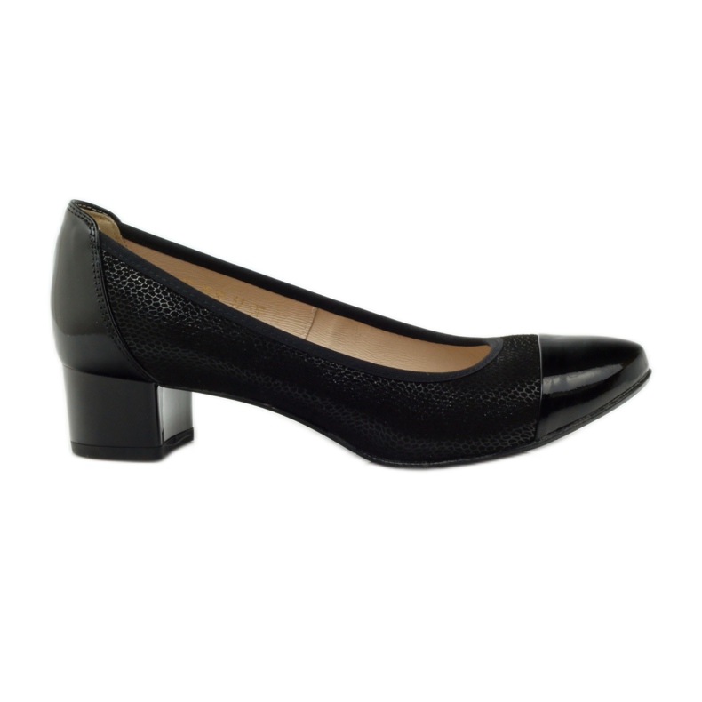 Czółenka damskie Gamis 1810 czarne