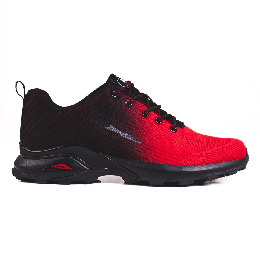 Męskie buty sportowe DK czarno czerwone czarne