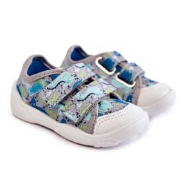 BEFADO S.A. Dziecięce Tenisówki Dinozaury Befado 907P156 Szare