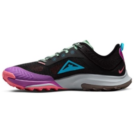 Buty do biegania Nike Air Zoom Terra Kiger 8 M DH0649 003 czarne wielokolorowe