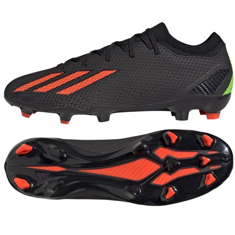 Buty piłkarskie adidas X Speedportal.3 Fg GW8453 czarne czarne