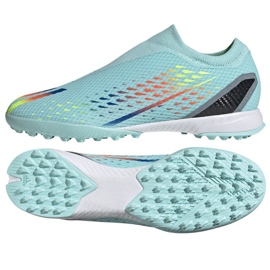 Buty piłkarskie adidas X Speedportal.3 Ll Tf M GW8474 niebieskie niebieskie