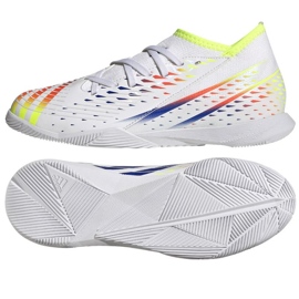 Buty piłkarskie adidas Predator Edge.3 In Jr GV8509 białe białe