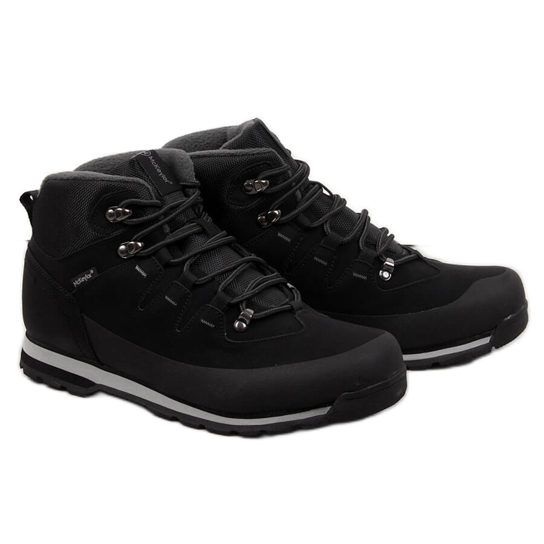 Trapery młodzieżowe ocieplane czarne McKeylor