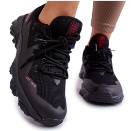 Damskie Sneakersy Memory Foam System Big Star KK274211 Czarne