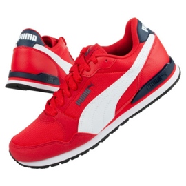 Buty sportowe Puma St Runner v3 Mesh M 384640 07 czerwone