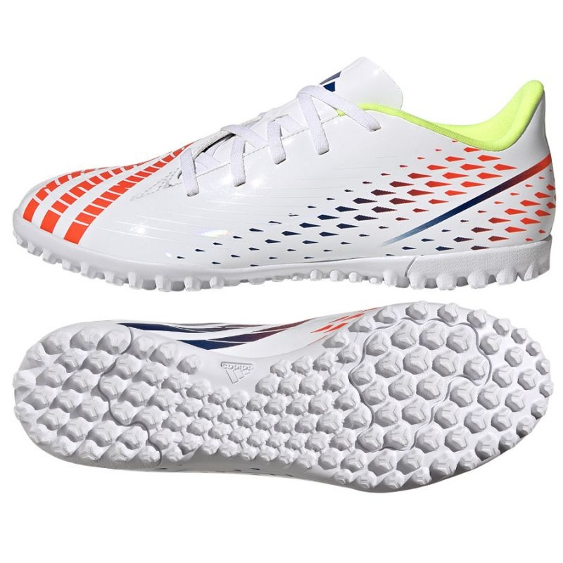 Buty piłkarskie adidas Predator Edge.4 Tf M GV8526 białe białe
