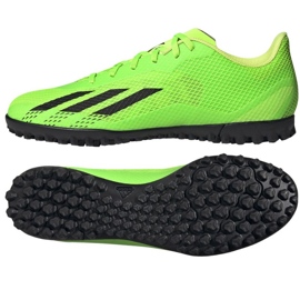 Buty piłkarskie adidas X Speedportal.4 Tf M GW8507 zielone zielone