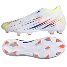 Buty piłkarskie adidas Predator Edge.3 Ll Fg M GW0999 białe białe