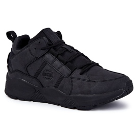 Męskie Sneakersy Buty Sportowe Big Star KK174247 Czarne