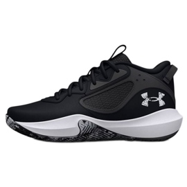 Buty do koszykówki Under Armour Lockdown 6 3025616 001 czarne czarne