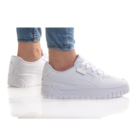 Buty Puma Cali Dream Lth Jr 387888 03 białe