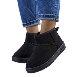 Big Star Czarne śniegowce damskie KK274288-906