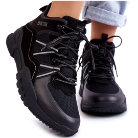 Damskie Trapery Memory Foam Big Star KK274218 Czarne