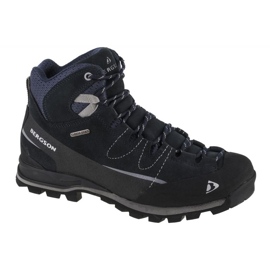 Buty Bergson Tahat Mid Stx M BGR00060-Navy niebieskie