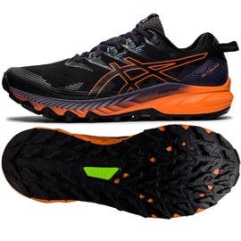 Buty do biegania Asics Gel-Trabuco 10 M 1011B329 001 czarne