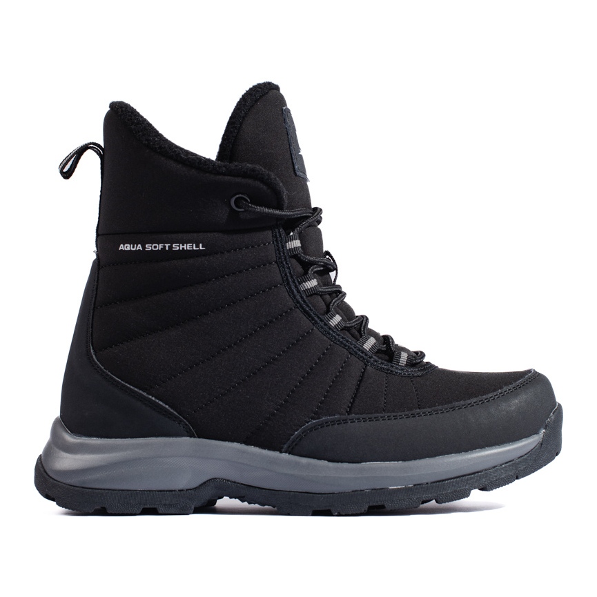 Wysokie buty trekkingowe damskie DK Aquaproof czarne