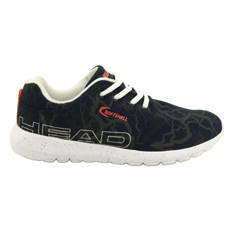 ADI sportowe softshell Head 222 granatowe białe pomarańczowe szare