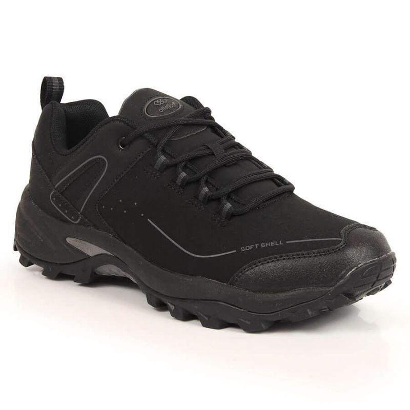 Wodoodporne buty sportowe trekkingowe Atletico M ATC413A czarne