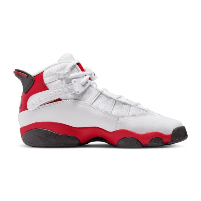 Buty Nike Jordan 6 Rings 323419-126 białe czerwone