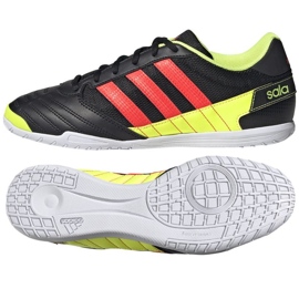 Buty piłkarskie adidas Super Sala In M HR0151 czarne czarne