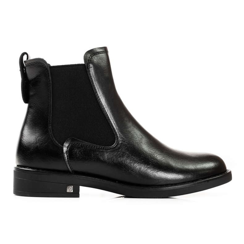 W. Potocki Sztyblety damskie z ociepleniem Potocki czarne