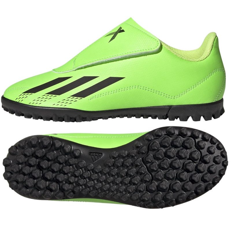 Buty piłkarskie adidas X Speedportal.4 Vel Tf Jr GY9684 zielone zielone