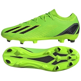 Buty piłkarskie adidas X Speedportal.3 Fg M GW8455 zielone zielone