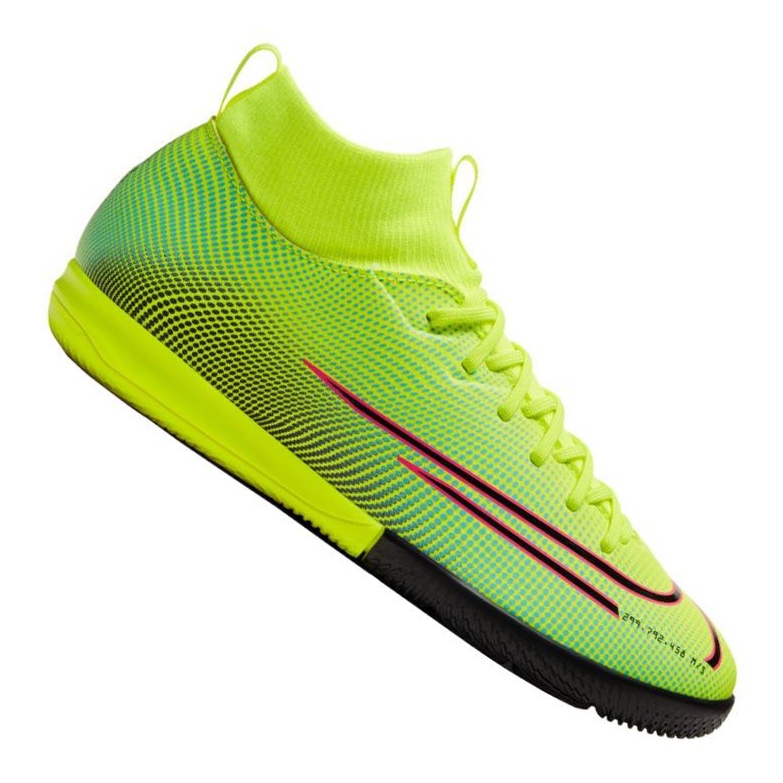 Buty Nike Superfly 7 Academy Mds Ic Jr BQ5529-703 żółcie