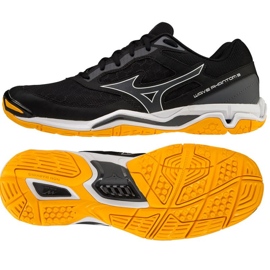 Buty do piłki ręcznej Mizuno Wave Phantom 3 M X1GA226044 czarne czarne