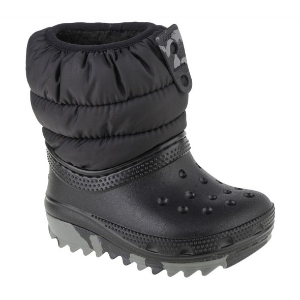 Buty Crocs Classic Neo Puff Boot Toddler Jr 207683-001 czarne