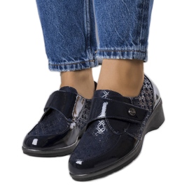 BM Granatowe półbuty Drancy