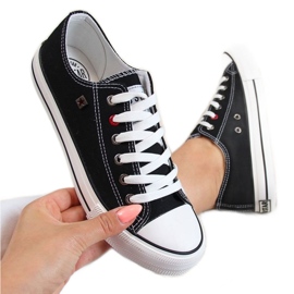 Buty, tenisówki Big Star  T274023 INT346 czarne