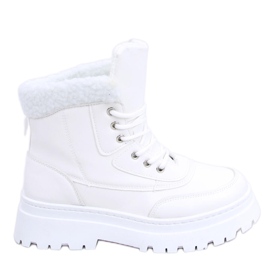 BM Botki traperki Snow White białe