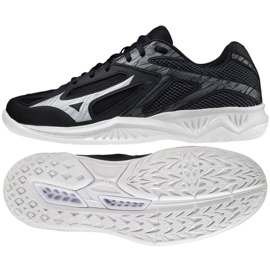 Buty siatkarskie Mizuno Thunder Blade 3  V1GA217001 czarne czarne