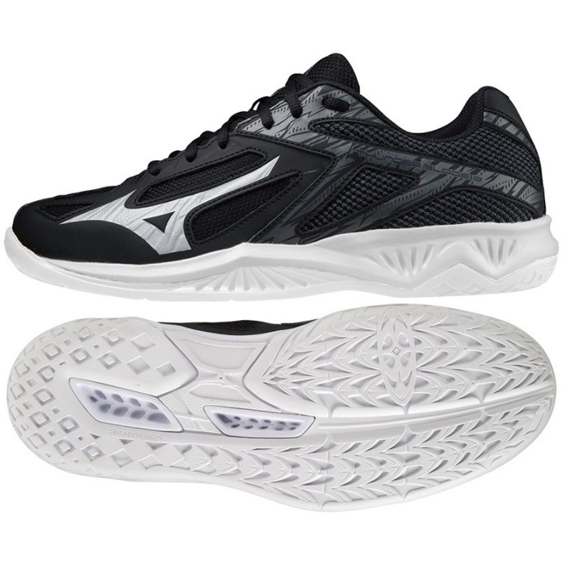 Buty siatkarskie Mizuno Thunder Blade 3  V1GA217001 czarne czarne