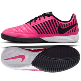 Buty piłkarskie Nike LunarGato Ii Ic M 580456 605 różowe róże i fiolety