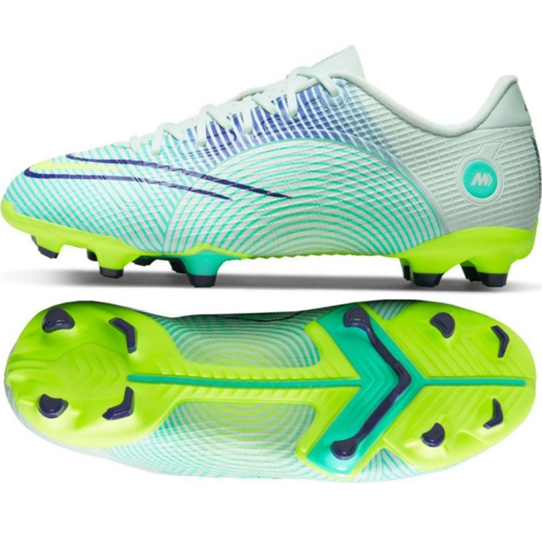 Buty piłkarskie Nike Mercurial Vapor 14 Academy Mds FG/MG Jr CV0813 375 wielokolorowe niebieskie