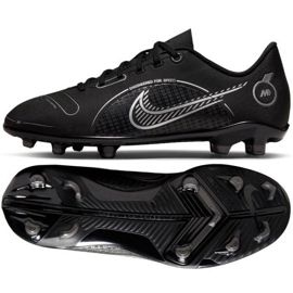 Buty piłkarskie Nike Mercurial Vapor 14 Club FG/MG Jr DJ2895 007 czarne czarne